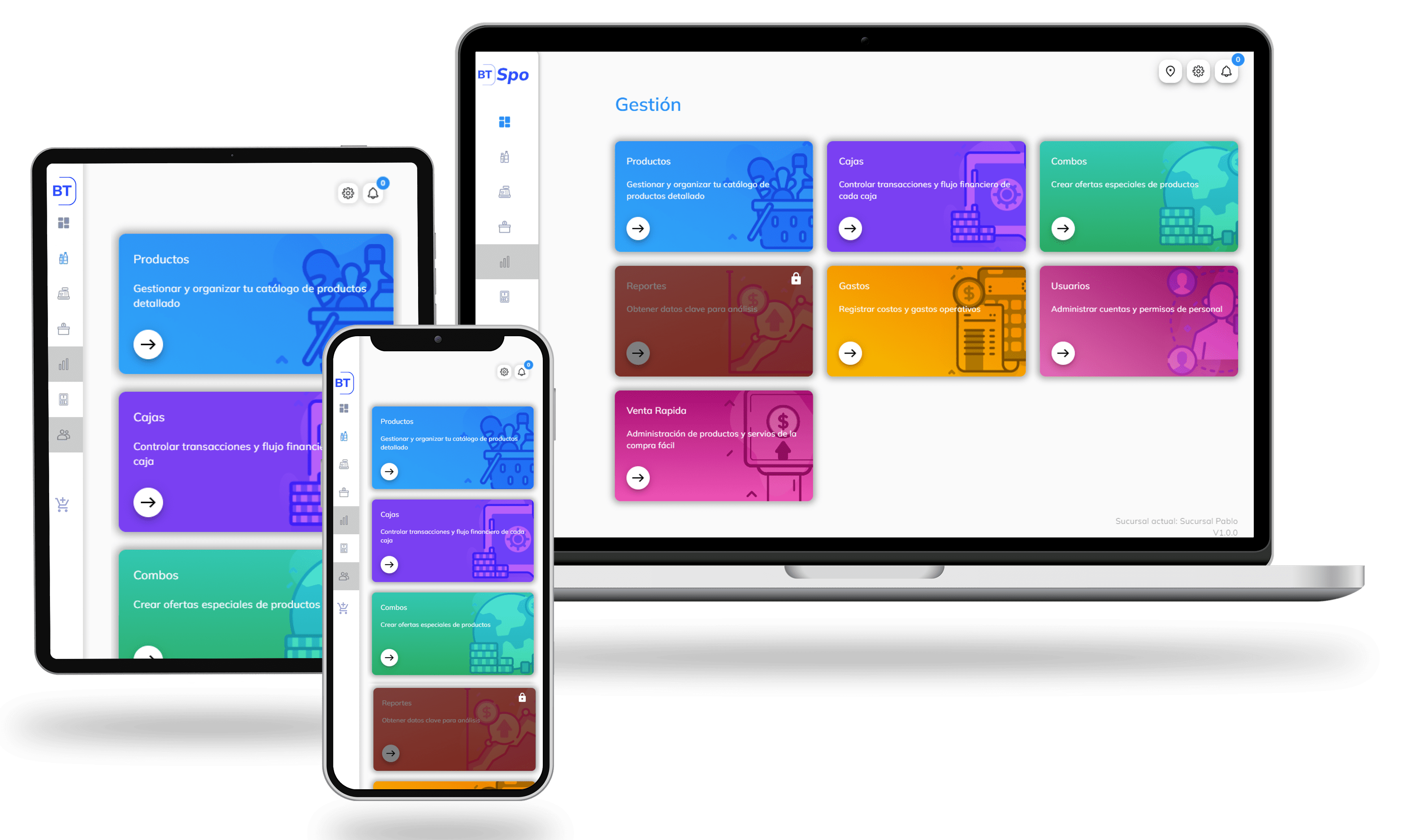 Mockup sistema ERP